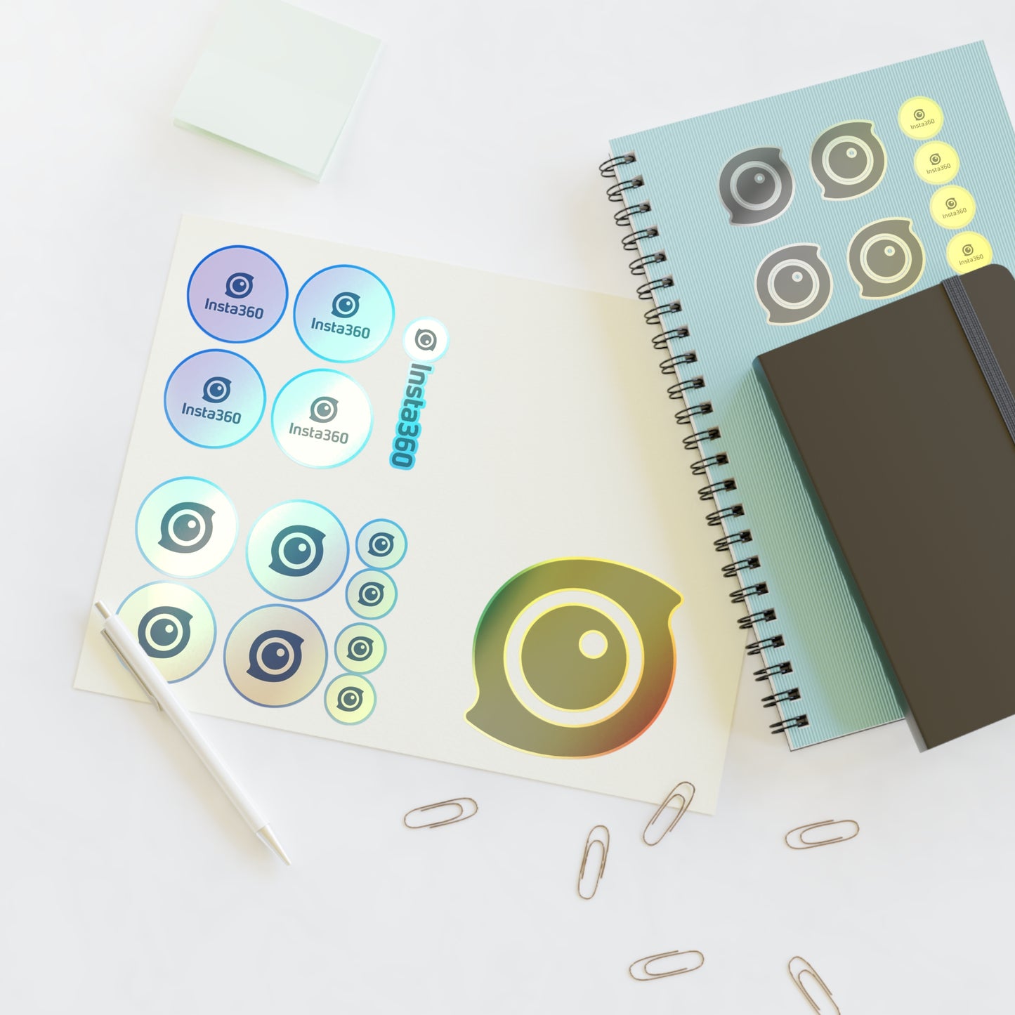 Insta360 Logo Premium Vinyl Sticker – Ultra Durable, Scratch-Resistant Decal
