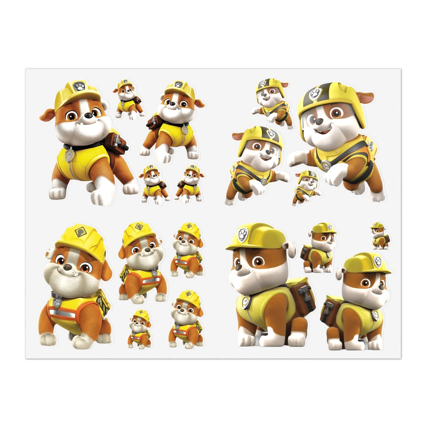 Rubble Stickers