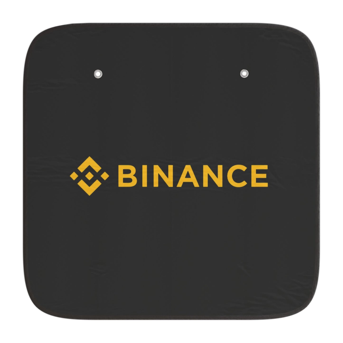 Binance Logo Car Sun Shade – UV Windshield Protector