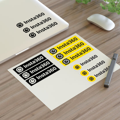 Insta360 Logo Aesthetic Sticker – Clean Minimal Camera Brand Decal