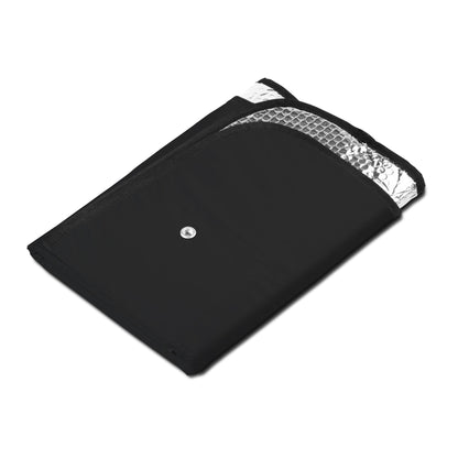 Bitcoin Wing Emblem Car Sun Shade — UV Protector for Crypto Enthusiasts