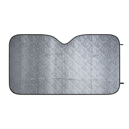 Binance Car Sun Shade — Black & Gold Geometric Logo Windshield Shade