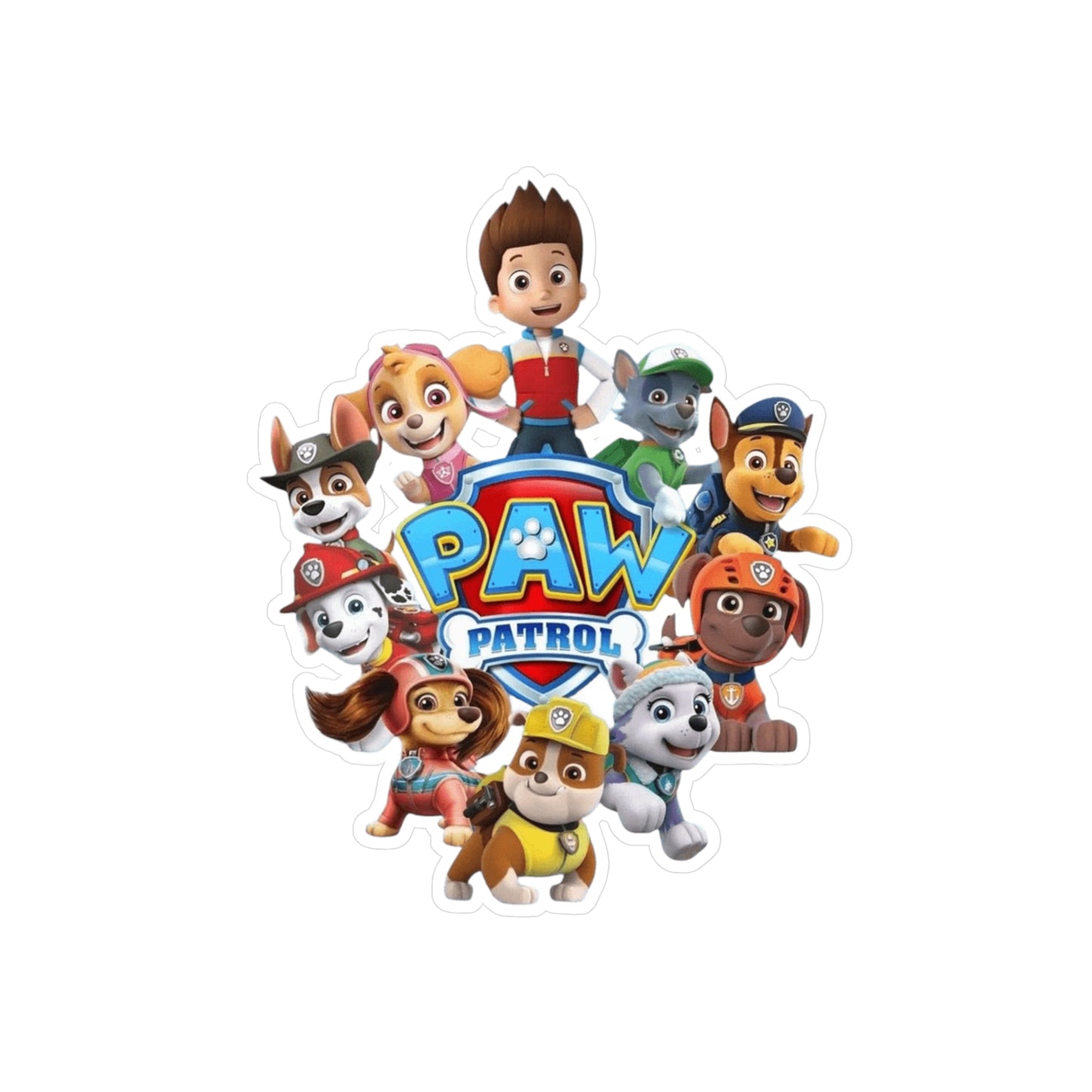 PAW Patrol Characters Vinyl Sticker