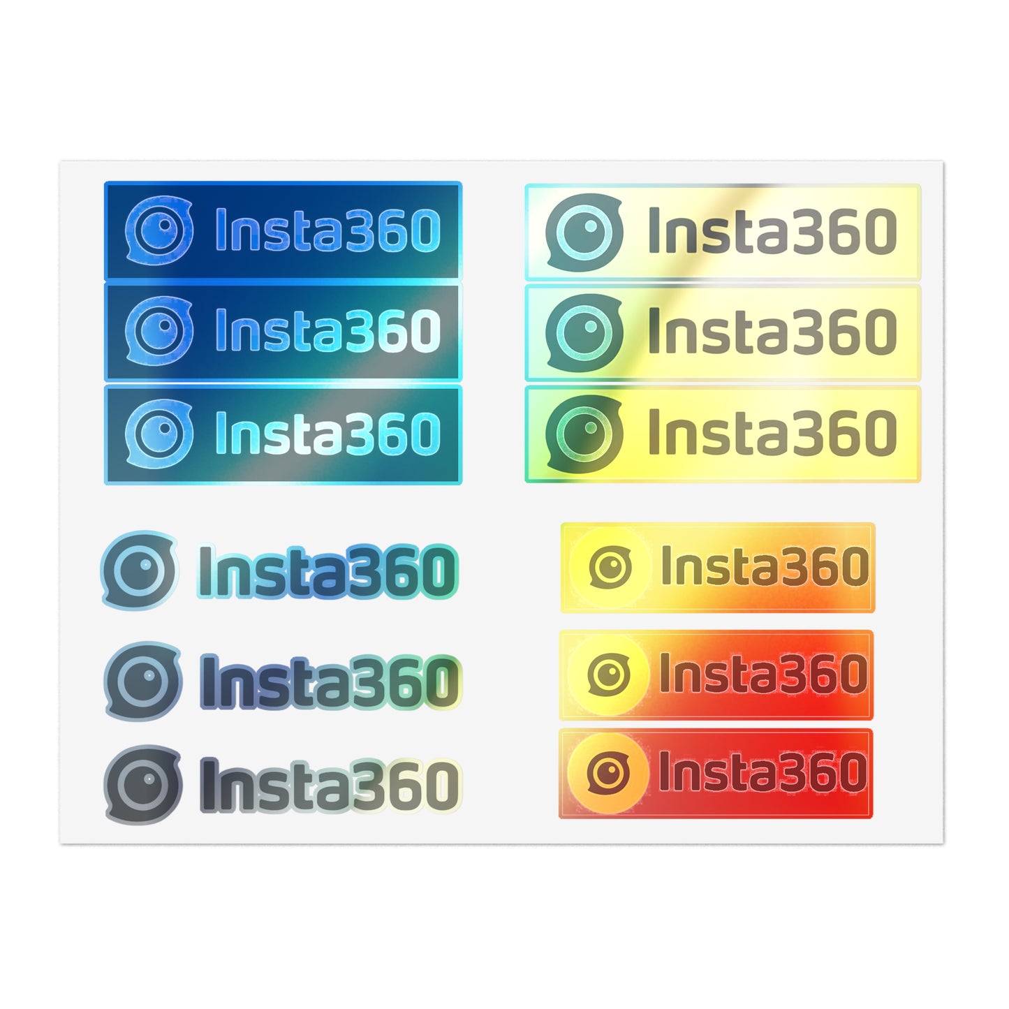 Insta360 Logo Aesthetic Sticker – Clean Minimal Camera Brand Decal