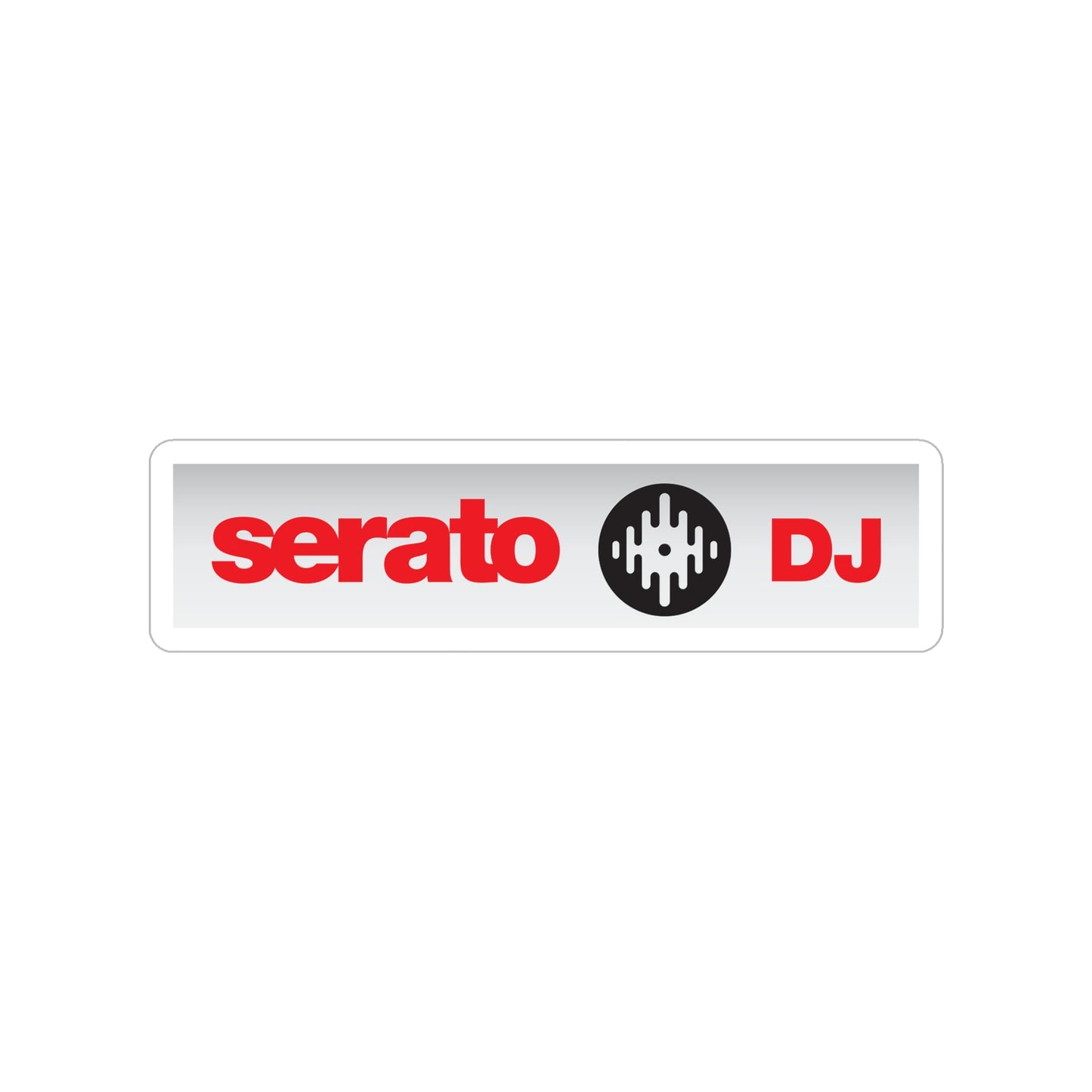 Serato DJ  Sticker — Waterproof Vinyl
