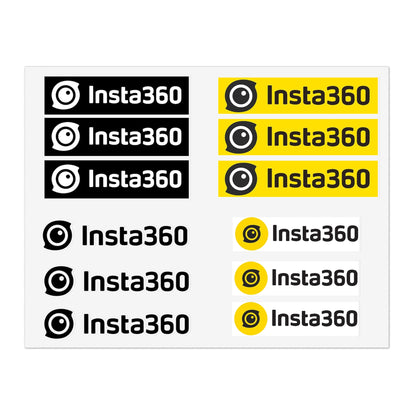 Insta360 Logo Aesthetic Sticker – Clean Minimal Camera Brand Decal