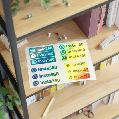 Insta360 Logo Aesthetic Sticker – Clean Minimal Camera Brand Decal