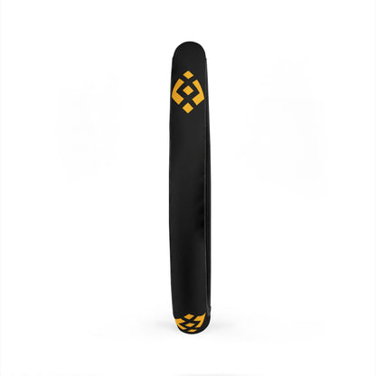 Crypto Trading Steering Wheel Cover – Binance Logo Design, Durable Leather, Comfortable Grip