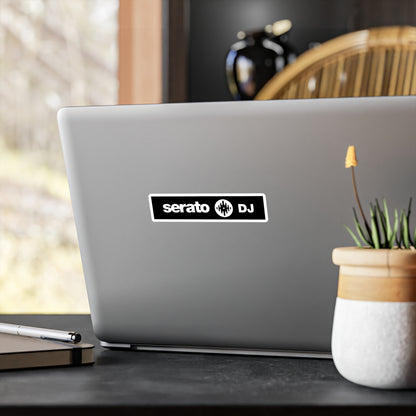 Serato DJ Logo Vinyl Sticker — Kiss-Cut Laptop Decal