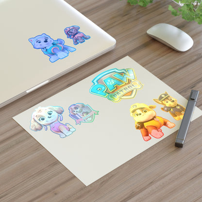 PAW Patrol Character Sticker Sheet — Skye, Chase, Rubble & Friends