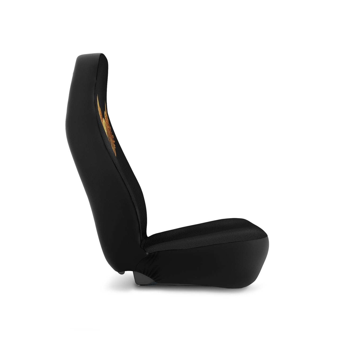 Bitcoin Wings Car Seat Covers — Black Crypto Emblem Auto Seat Protector