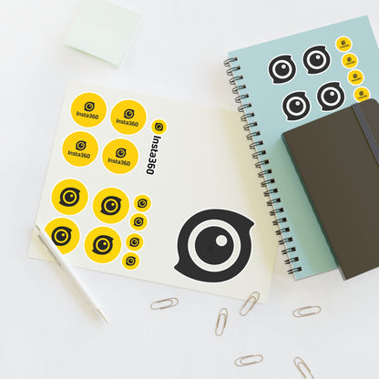 Insta360 Logo Premium Vinyl Sticker – Ultra Durable, Scratch-Resistant Decal