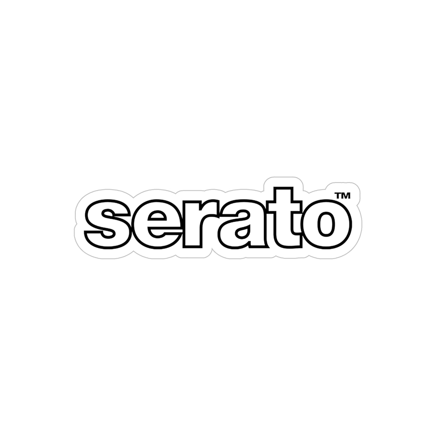 Serato  Sticker — Weatherproof Vinyl Decal