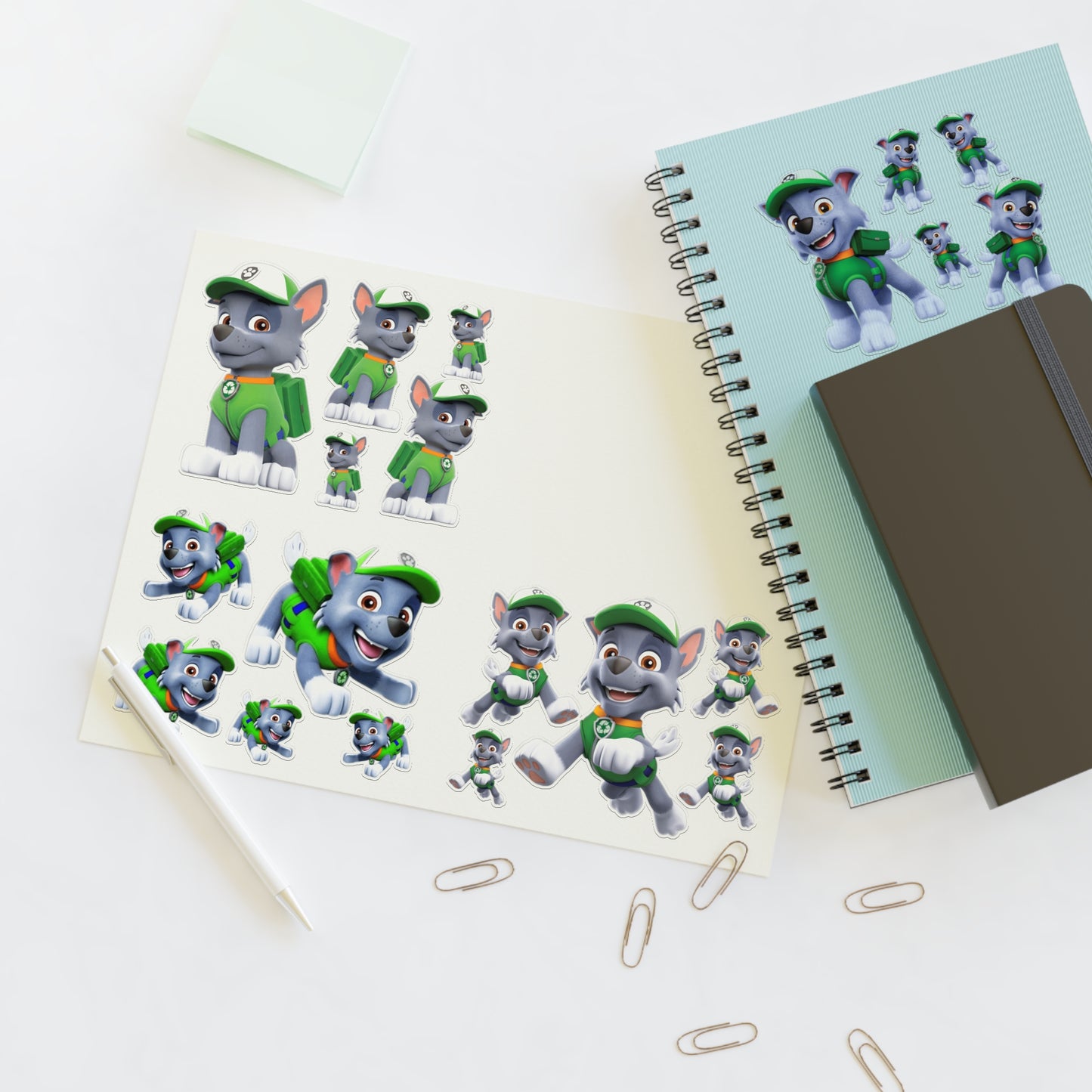 Paw patrol  Sticker Sheet – Playful Cartoon Dog Decals for Kids, Scrapbooks & Party Favors