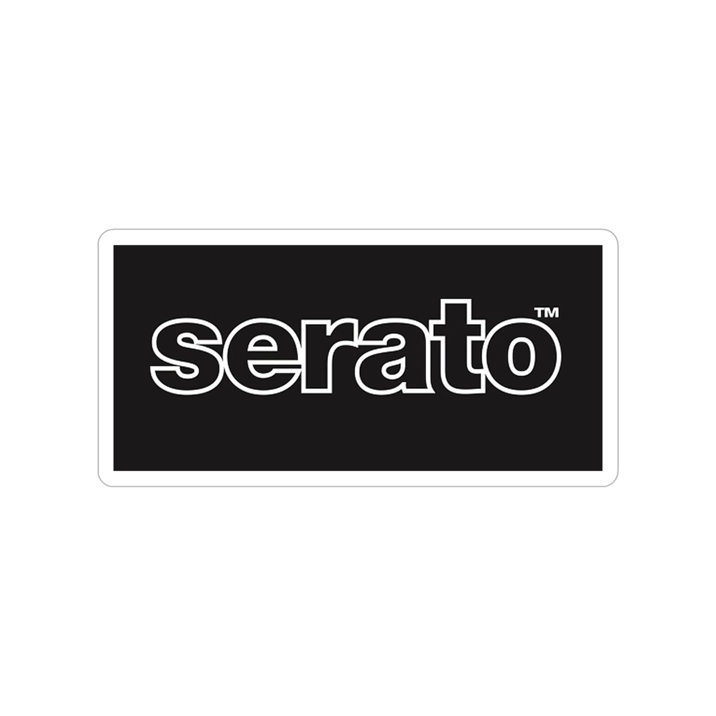 Serato  Sticker — Weatherproof DJ Laptop/Car Decal