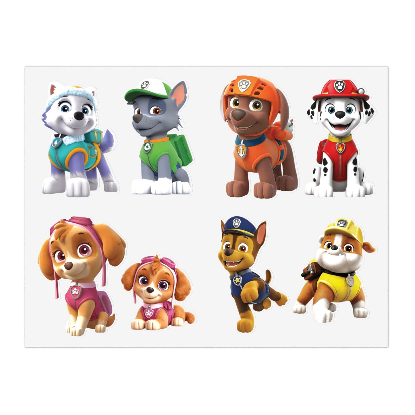 Paw Patrol Kids Stickers – Fun Colourful Cartoon Sticker Set