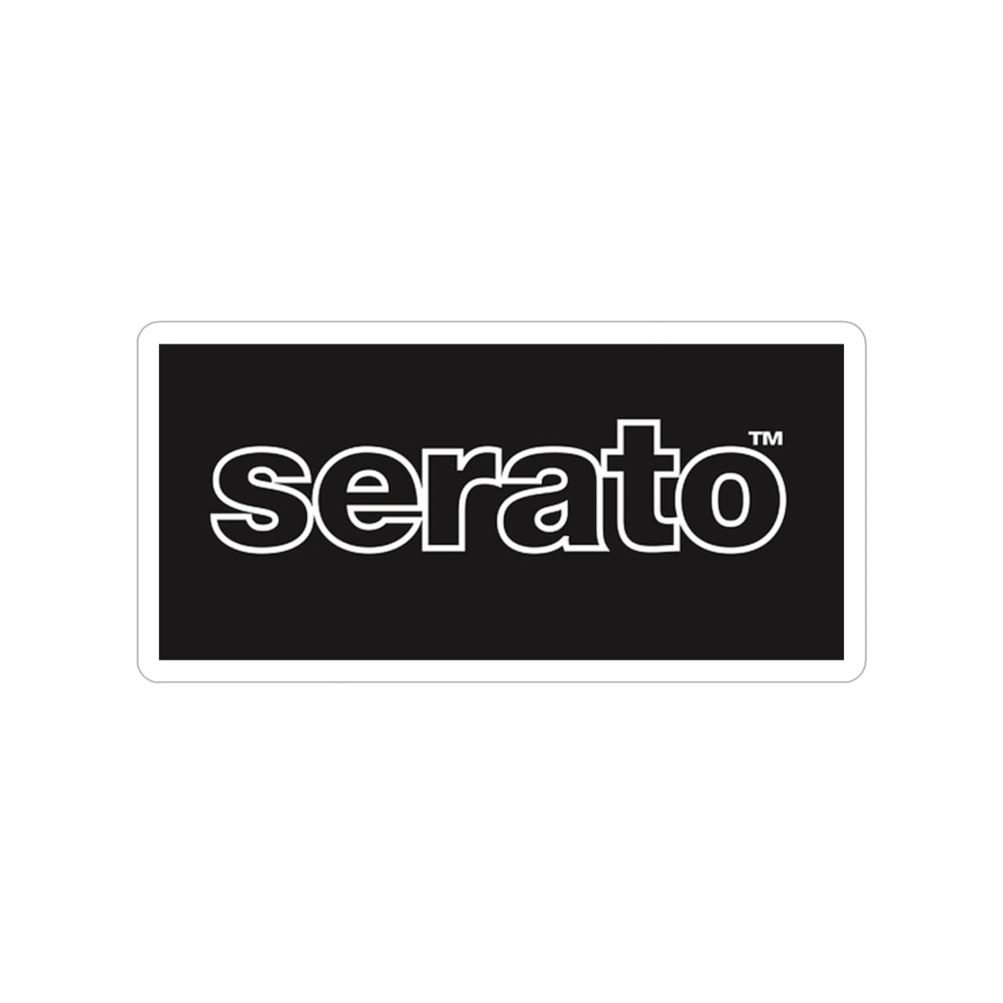 Serato  Sticker — Weatherproof DJ Laptop/Car Decal