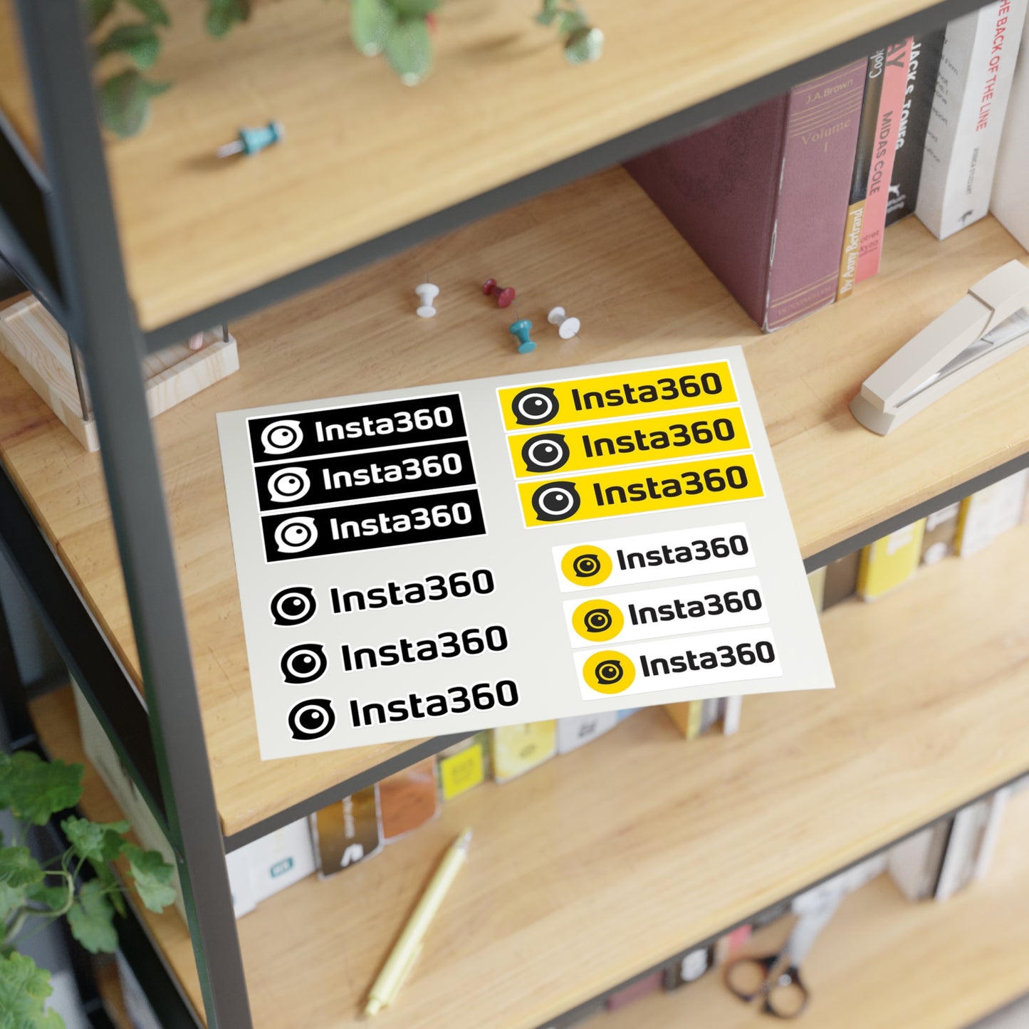 Insta360 Logo Aesthetic Sticker – Clean Minimal Camera Brand Decal
