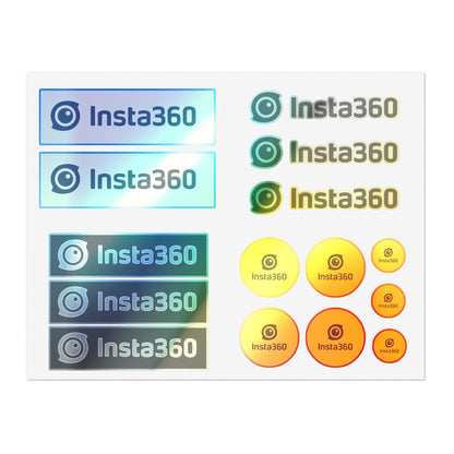 Insta360 Logo Sticker Waterproof Vinyl Decal for Laptop, Camera, Car, Helmet