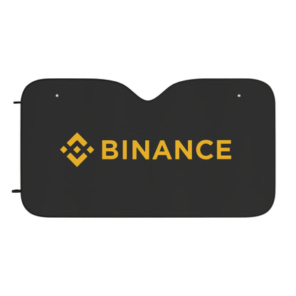 Binance Logo Car Sun Shade – UV Windshield Protector