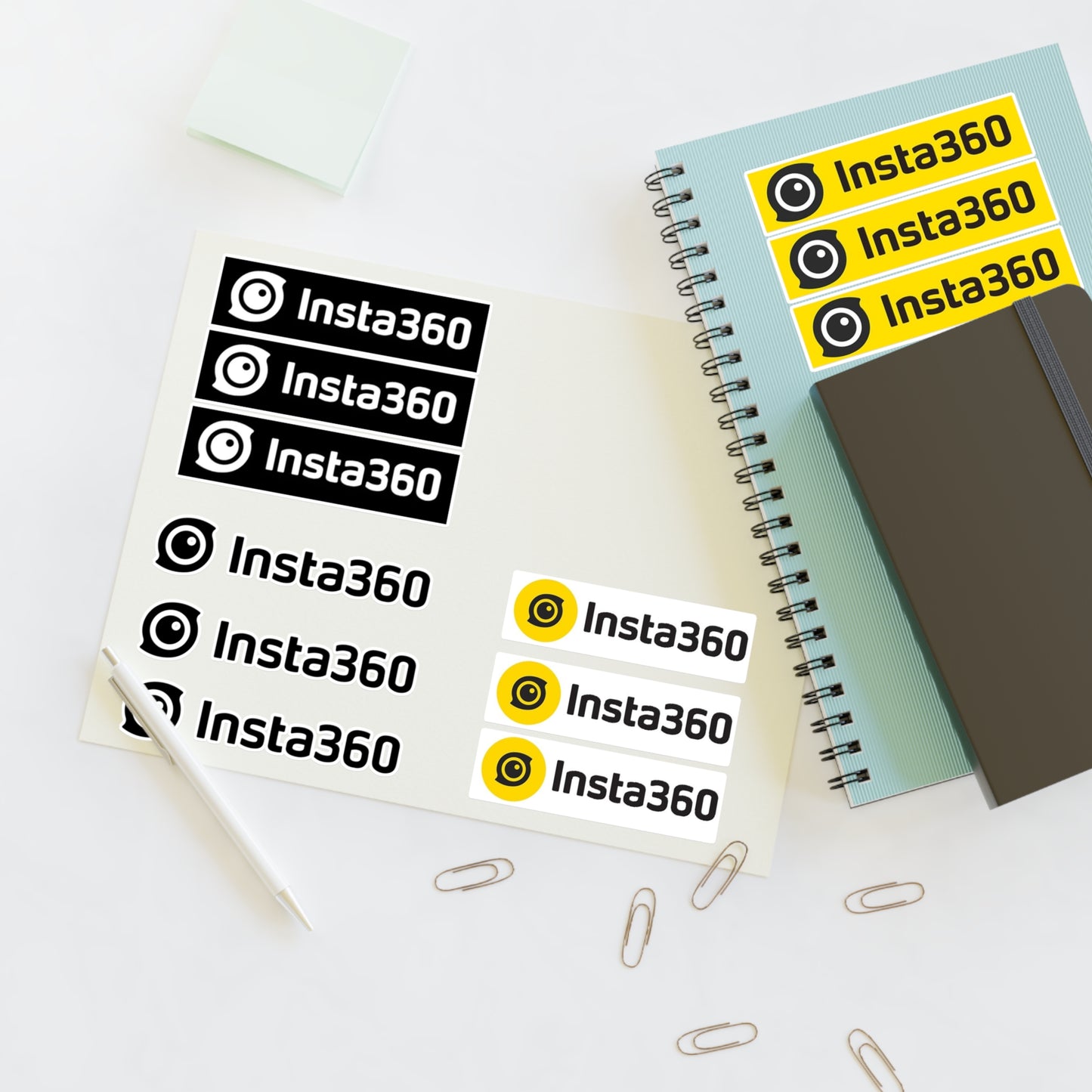 Insta360 Logo Aesthetic Sticker – Clean Minimal Camera Brand Decal