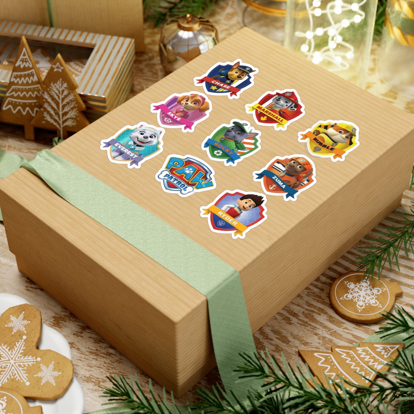 PAW Patrol Character Vinyl Stickers — Kiss-Cut Laptop Decals (Chase, Marshall, Skye & More)
