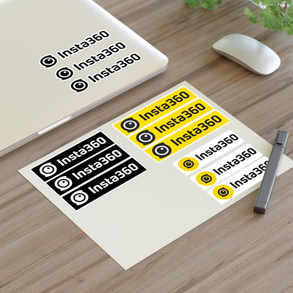 Insta360 Logo Aesthetic Sticker – Clean Minimal Camera Brand Decal