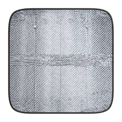 Binance Logo Car Sun Shade — Crypto Heartbeat Windshield Sunshade