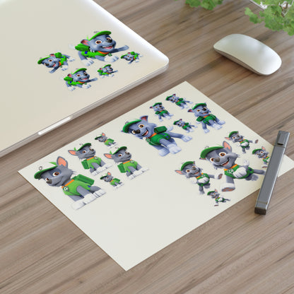 Paw patrol  Sticker Sheet – Playful Cartoon Dog Decals for Kids, Scrapbooks & Party Favors