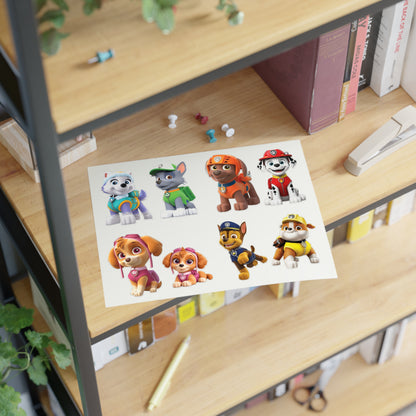 Paw Patrol Kids Stickers – Fun Colourful Cartoon Sticker Set