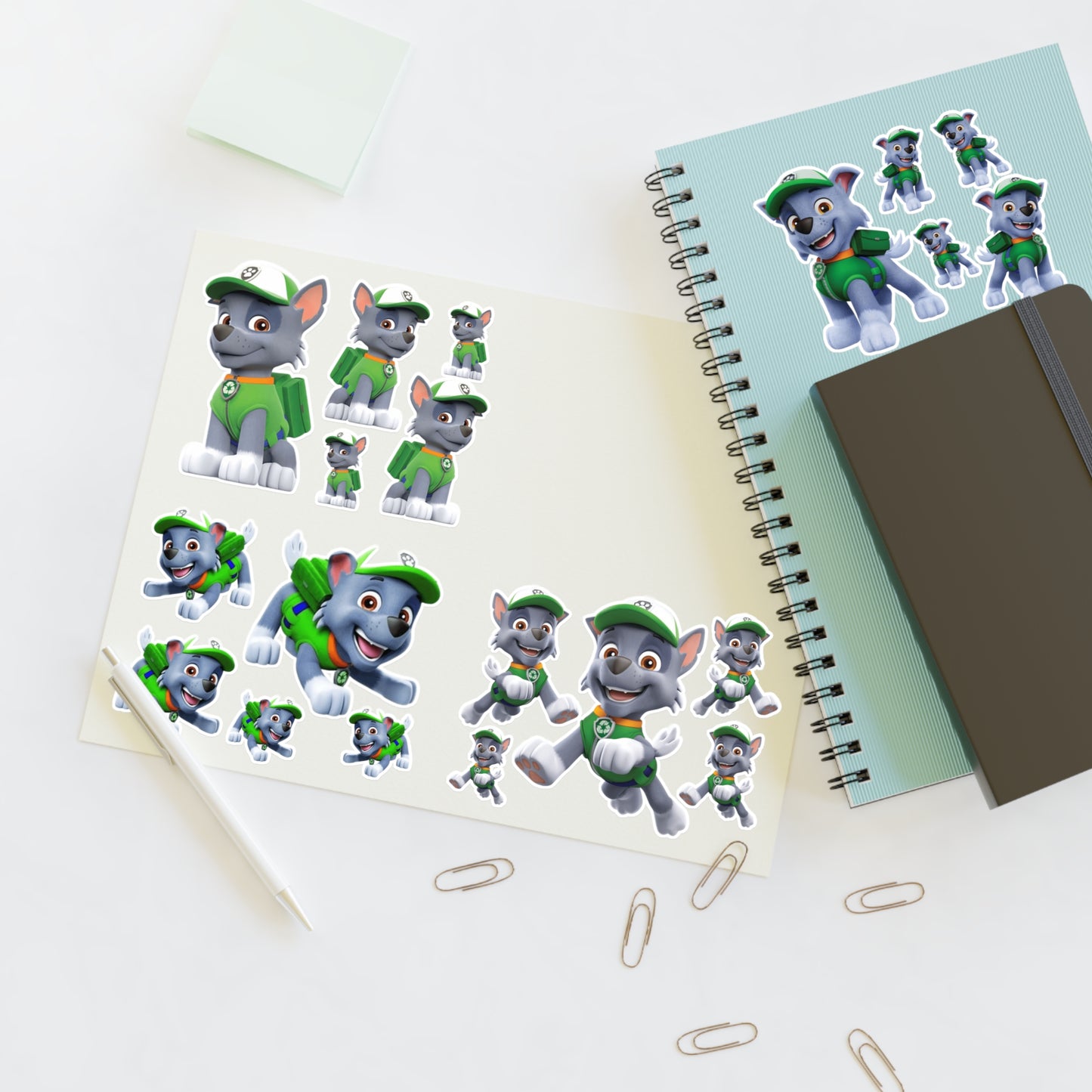 Paw patrol  Sticker Sheet – Playful Cartoon Dog Decals for Kids, Scrapbooks & Party Favors