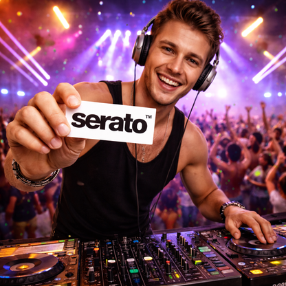 Serato  Sticker — Weatherproof Vinyl Decal