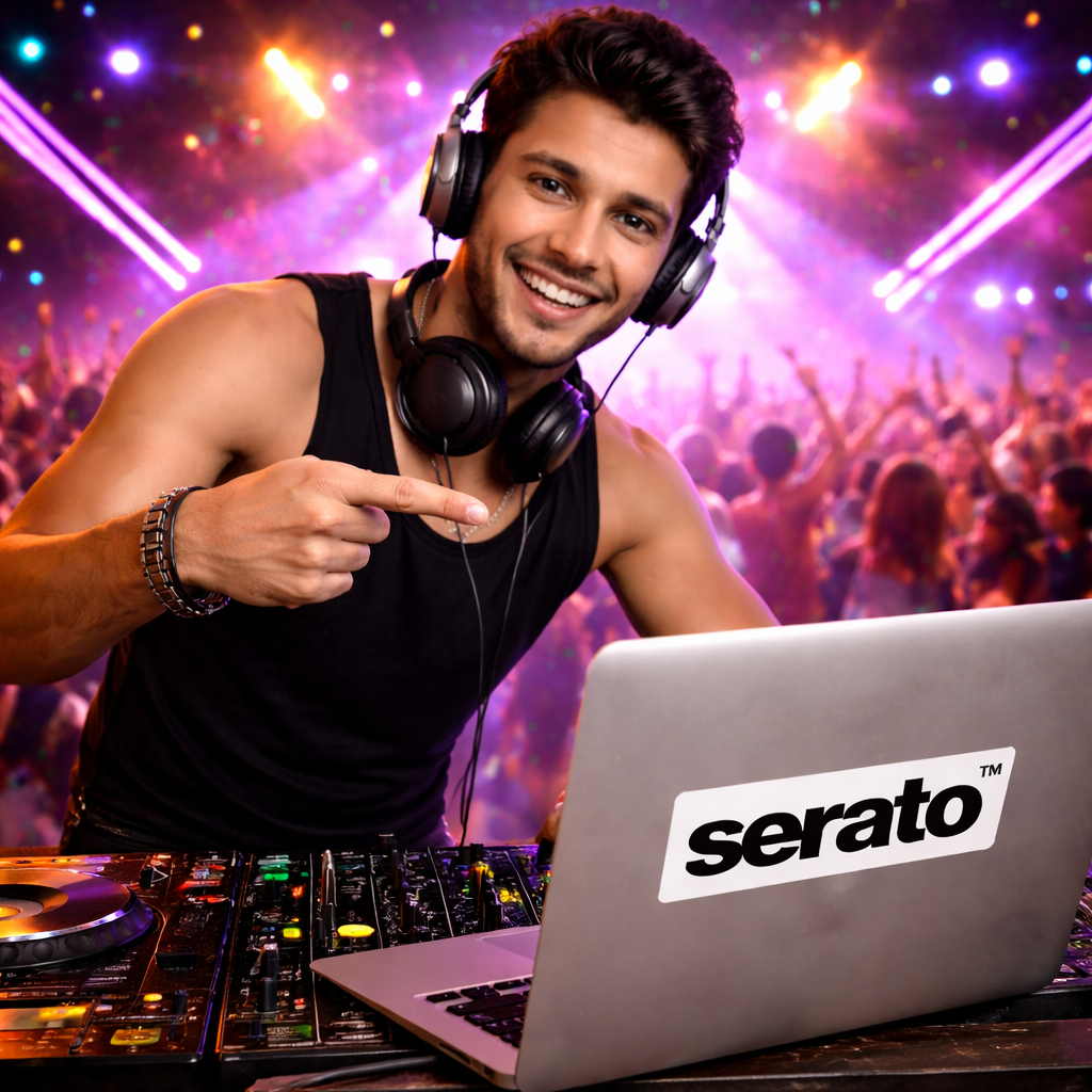 Serato  Sticker — Weatherproof Vinyl Decal