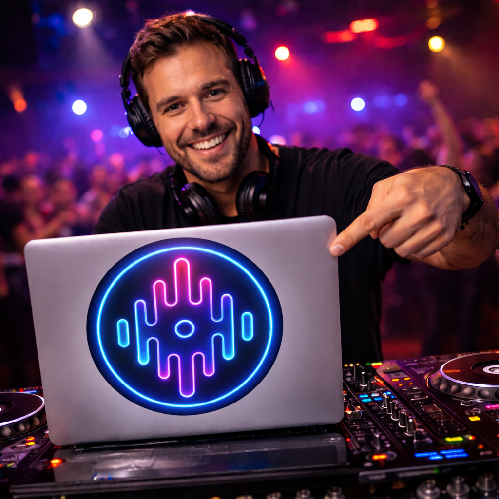 serato Sticker — Transparent Outdoor Vinyl