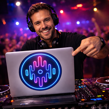 serato Sticker — Transparent Outdoor Vinyl