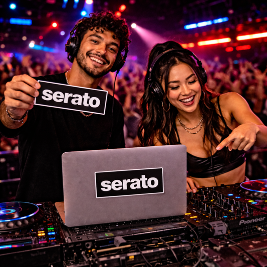 Serato  Sticker — Weatherproof DJ Laptop/Car Decal