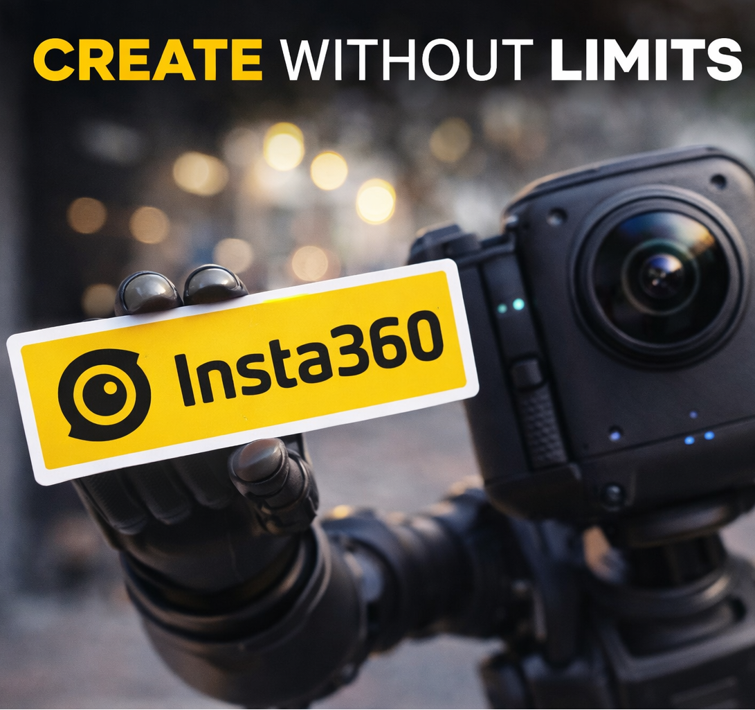 Insta360 Sticker - Weatherproof Transparent Vinyl