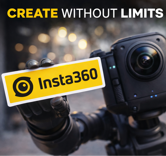 Insta360 Sticker - Weatherproof Transparent Vinyl